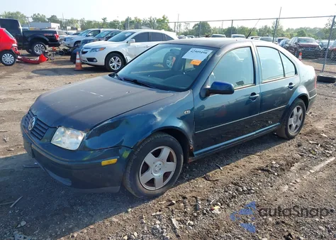 2001 Volkswagen Jetta Gls from USA, damaged, VIN 3VWSB69M31M127395